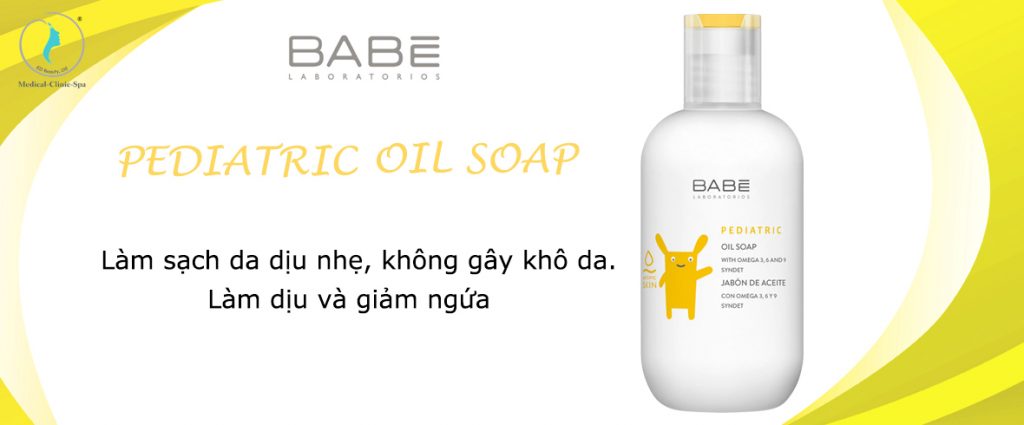 S A T M D U Nh Cho Tr Em Babe Pediatric Oil Soap