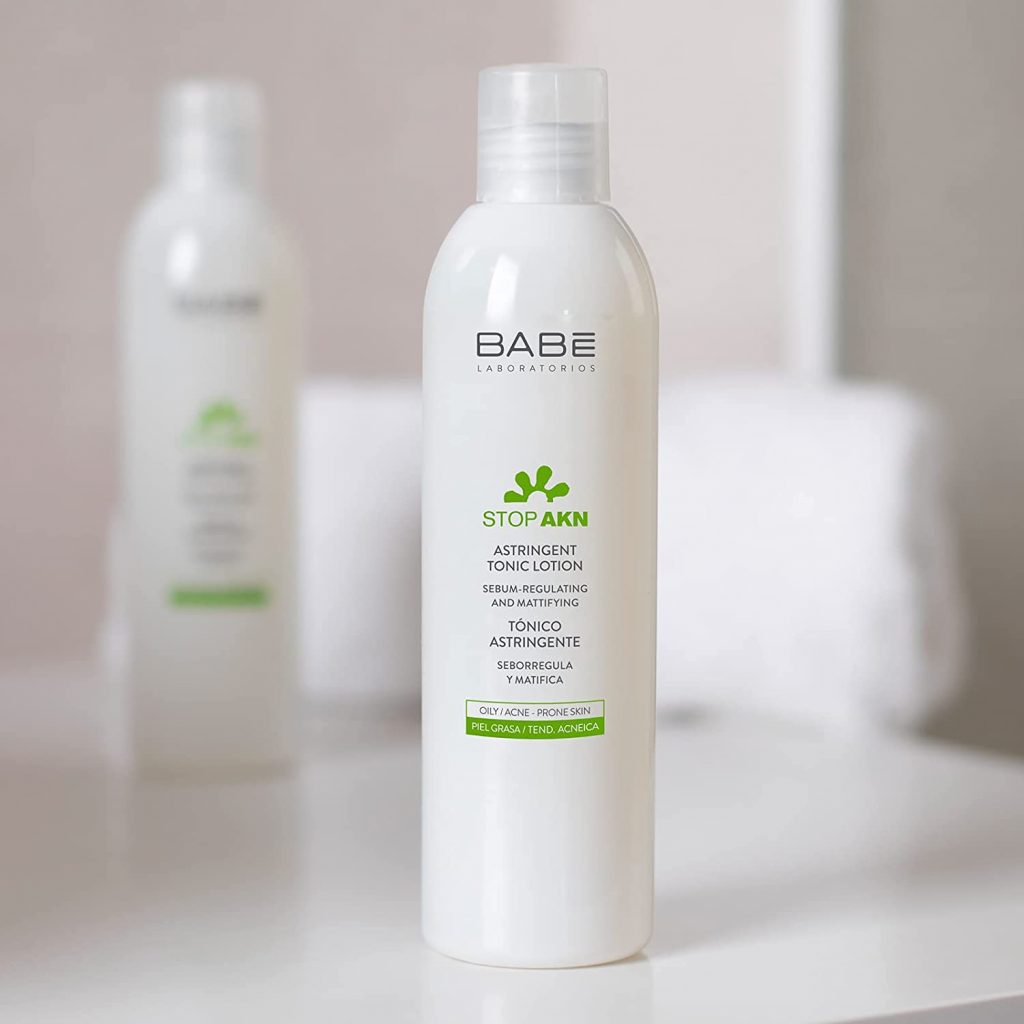 Toner cân bằng da dầu mụn Babe Stop AKN Astringent Tonic Lotion Edbeauty