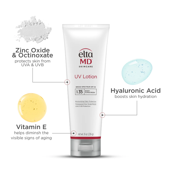 Kem chống nắng toàn thân ELTAMD UV LOTION BROAD-SPECTRUM SPF 35 - Hình ảnh 2