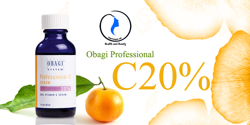 Serum Vitamin C trắng da ngăn lão hóa Obagi Professional C20%