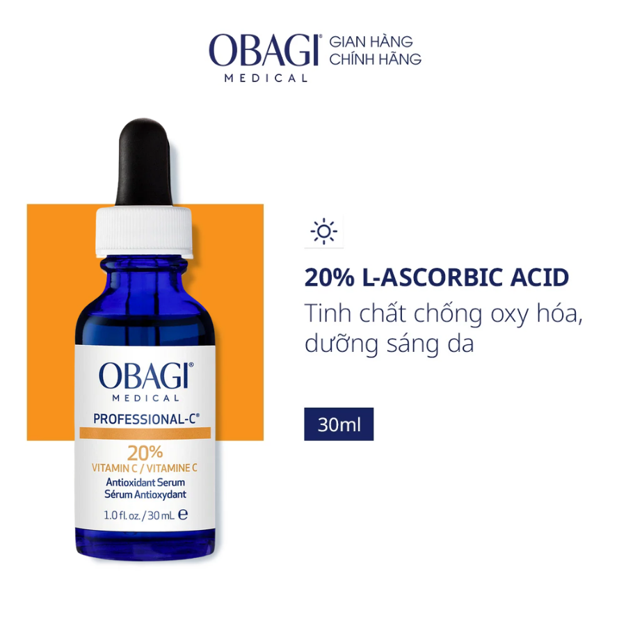Serum Vitamin C trắng da ngăn lão hóa Obagi Professional C20% - Ảnh 3