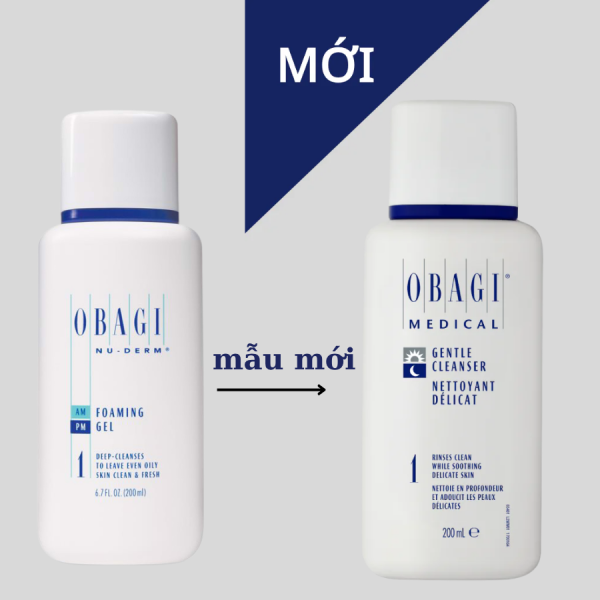Sữa rửa mặt tinh khiết Obagi Foaming Gel - Hình ảnh 2