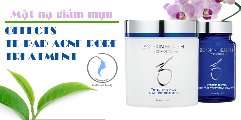Mặt nạ giảm mụn OFFECTS TE-PAD ACNE PORE TREATMENT