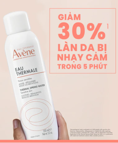 Xịt khoáng mềm da Avene Thermal Spring Water - Hình ảnh 2
