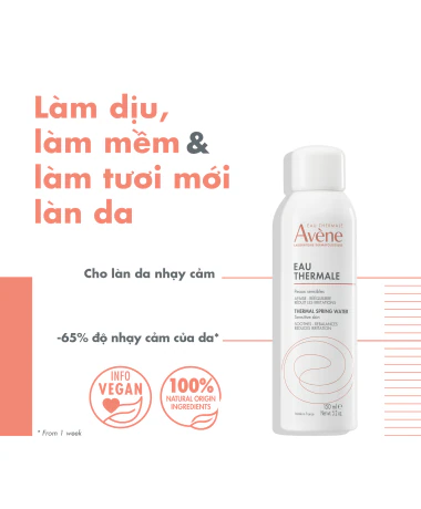 Xịt khoáng mềm da Avene Thermal Spring Water - Hình ảnh 3