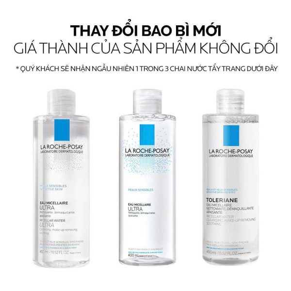 Nước tẩy trang cho da nhạy cảm La Roche-Posay Micellar Water - Hình ảnh 7