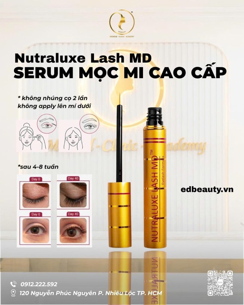 Serum mọc mi Cao Cấp Nutraluxe Lash MD