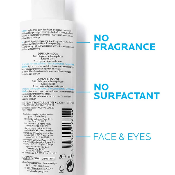 Sữa rửa mặt La Roche Posay Toleriane Dermo Cleanser - Hình ảnh 3