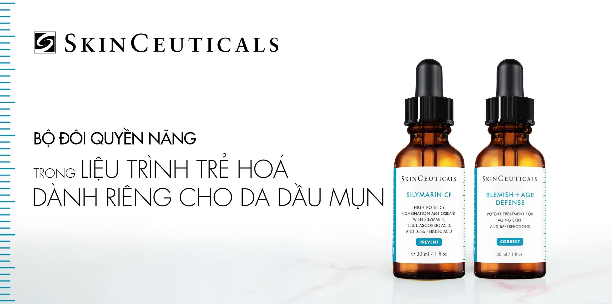 Serum giảm dầu nhờn, ngừa mụn Blemish + Age Defense