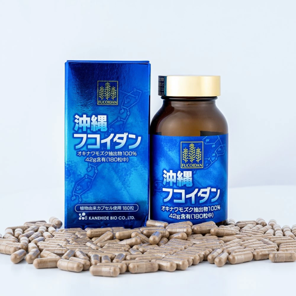Viên uống hỗ trợ điều trị ung thư Nhật Fucoidan Okinawa Kanehide Bio 180 viên - Hình ảnh 7