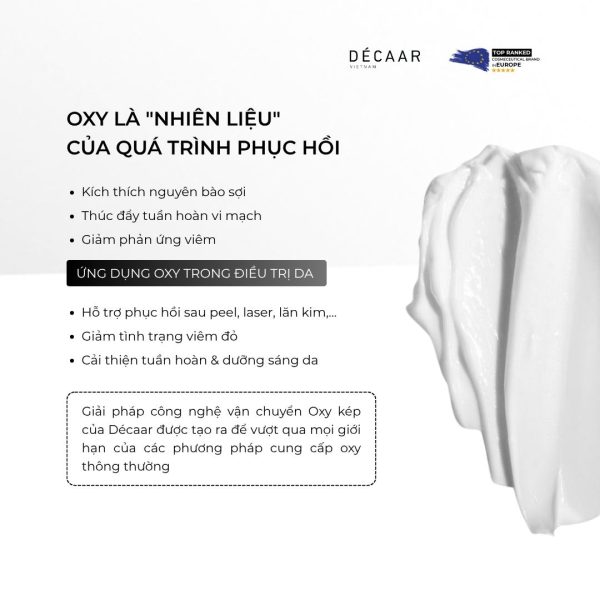 Gel phục hồi da Décaar Oxygen Gel - Hình ảnh 3