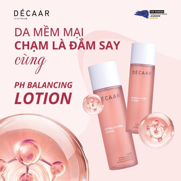 Dung dịch cân bằng Décaar pH Balancing Lotion - Hình ảnh 2