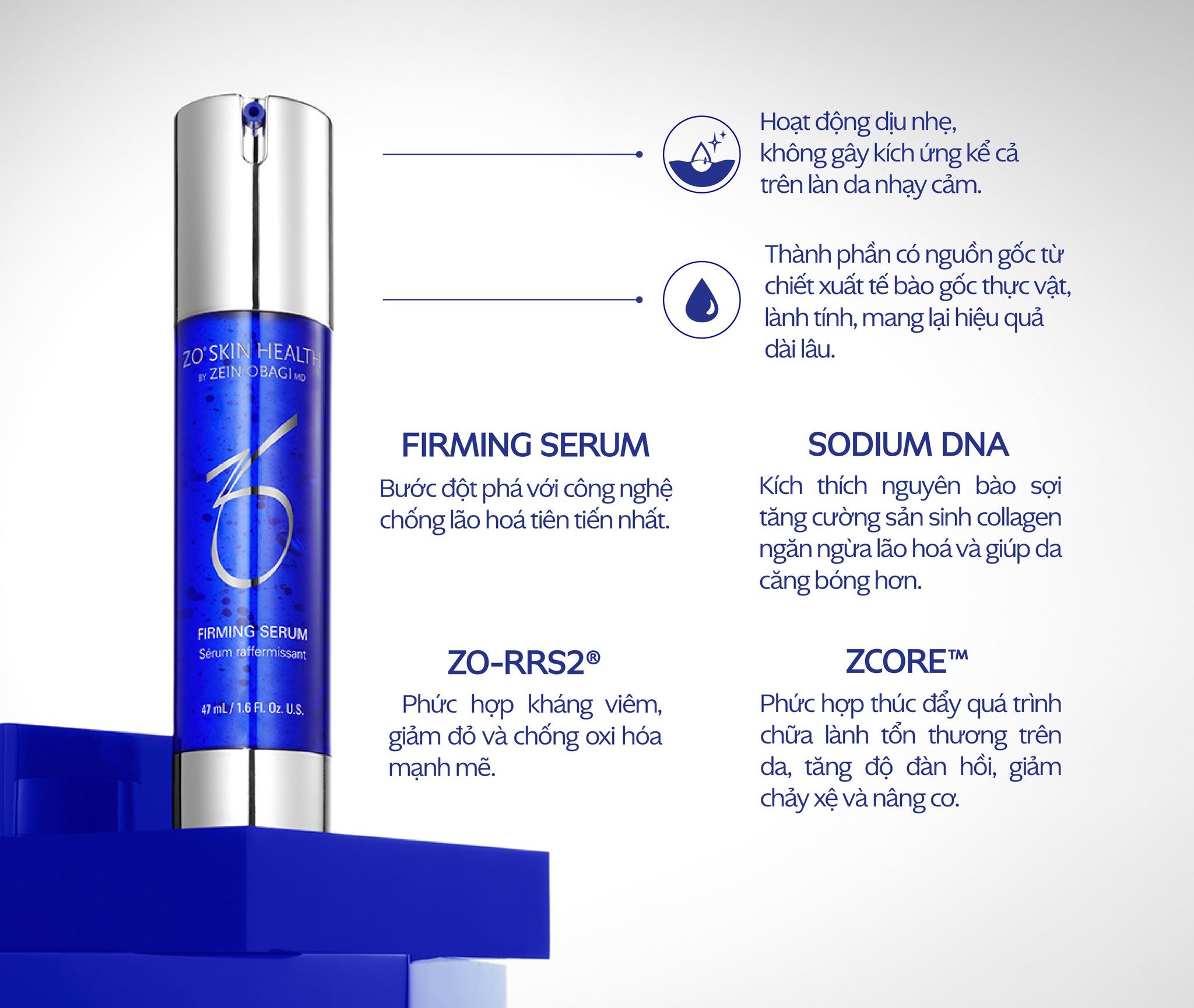 Tinh chất trẻ hóa làn da Zo Skin Health Firming Serum - Hình ảnh 3