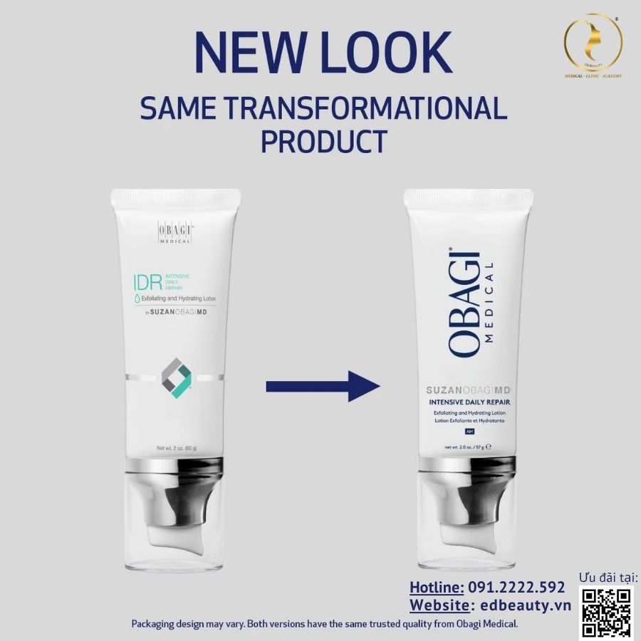 Kem dưỡng ngày Suzanobagimd Intensive Daily Repair (IDR) mẫu mới