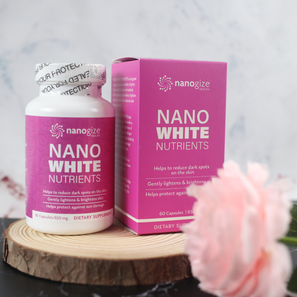 Viên uống Nanogize Nano White Skin Nutrients dưỡng da trắng sáng
