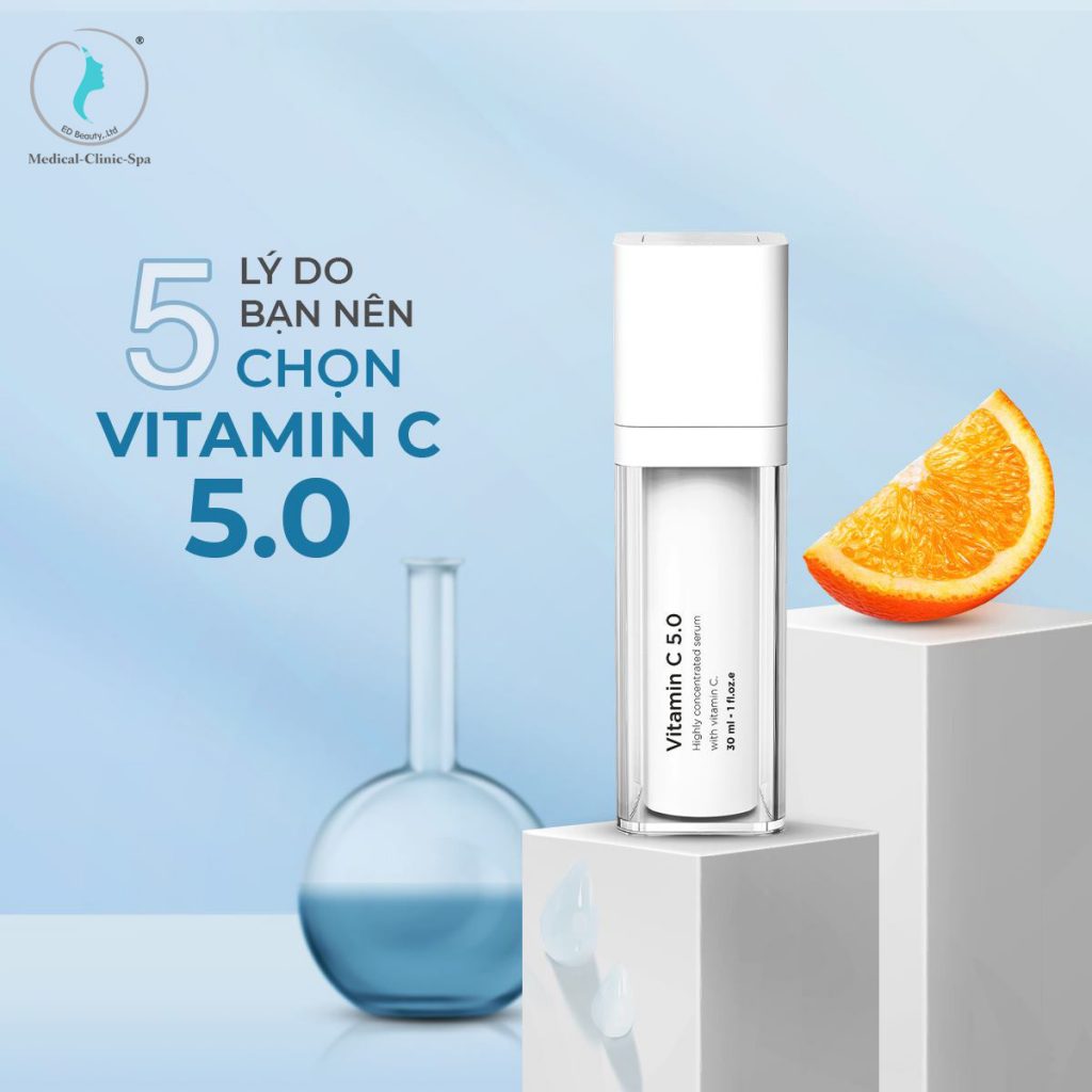 5 Lý do bạn nên chọn Vitamin C 5.0 của Fusion là gì?