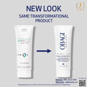 Kem chống nắng màu SuzanObagiMD Physical Defense Tinted Broad Spectrum SPF 50