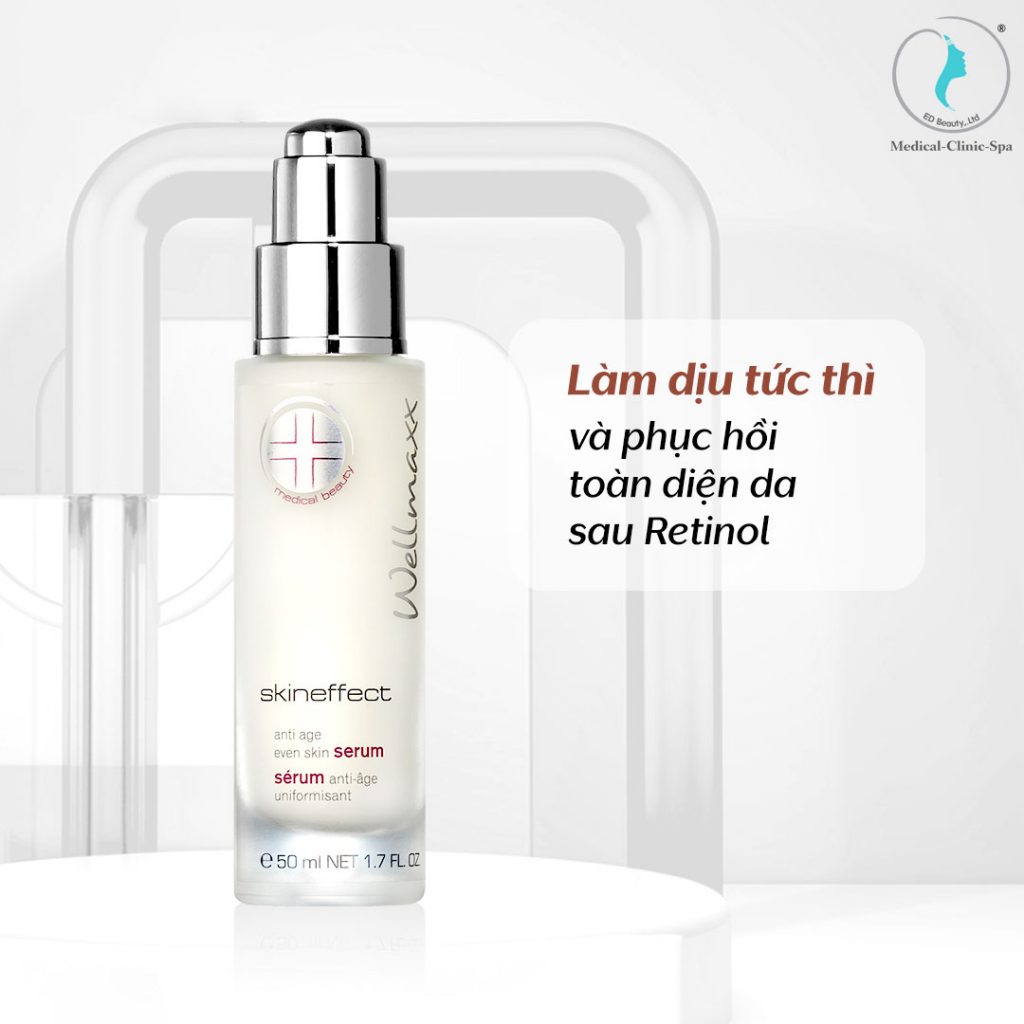 Serum phục hồi cho da nhạy cảm Wellmaxx Skineffect Anti-Age Even Skin