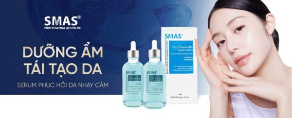 Serum cấp ẩm, phục hồi da SMAS Pro Vitamin B5 Hydra Serum - Hình ảnh 5