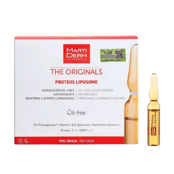 Tinh chất cấp ẩm, chống lão hóa da dầu Martiderm The Originals Proteos Liposome