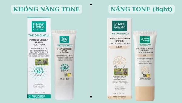 Kem chống nắng MartiDerm The Originals Proteos Screen SPF50+ Fluid Cream - Hình ảnh 3