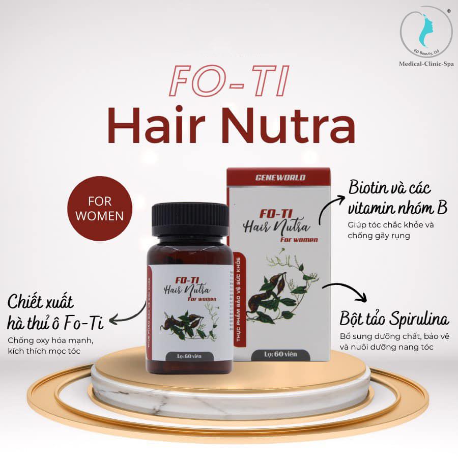Thành phần của viên uống Fo-Ti Hair Nutra For Women
