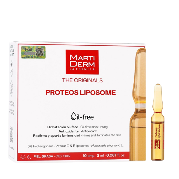 Tinh chất cấp ẩm, chống lão hóa da dầu Martiderm The Originals Proteos Liposome