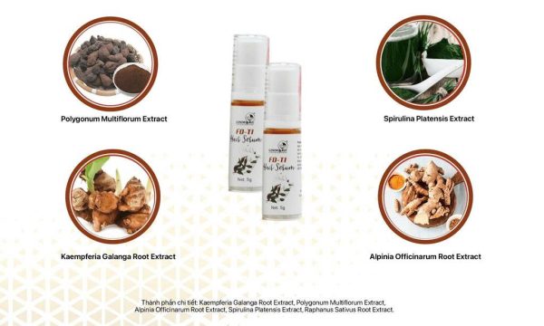 Tinh chất kích thích mọc tóc Fo-Ti Hair Serum - Hình ảnh 6
