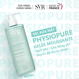 Thành phần của Gel rửa mặt SVR Physiopure Gelee Moussante