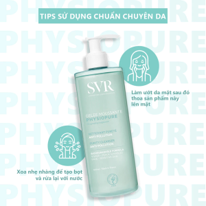 Đối tượng sử dụng sữa rửa mặt SVR
