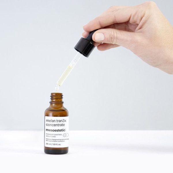 Serum trị nám Mesoestetic Melan Tran3x Concentrate - Hình ảnh 2