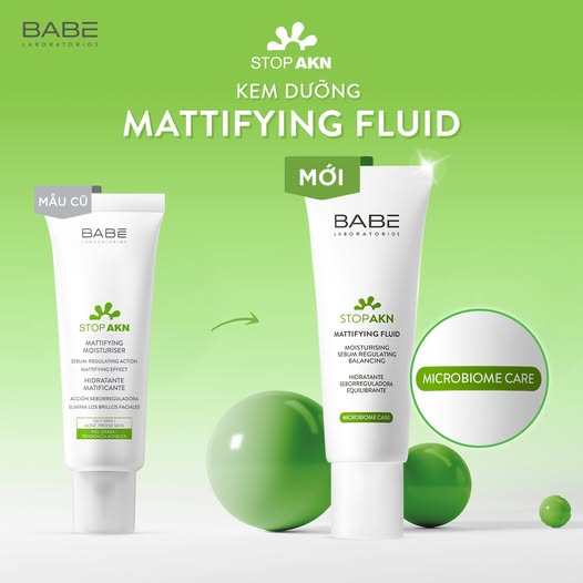 Kem dưỡng ẩm trị mụn Babe Stop AKN Mattifying Moisturiser - Ảnh 6