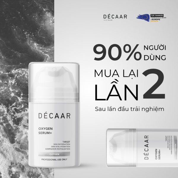 Huyết thanh dẫn xuất oxy tươi Décaar Oxygen Serum+ - Hình ảnh 5