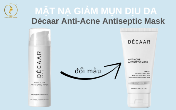Mặt nạ giảm mụn dịu da Décaar Anti-Acne Antiseptic Mask - Hình ảnh 2