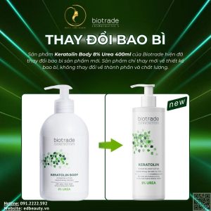 Dưỡng ẩm toàn thân Biotrade Keratolin Body Hydrating Lotion 8% Urea
