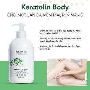 Dưỡng ẩm toàn thân Biotrade Keratolin Body Hydrating Lotion 8% Urea