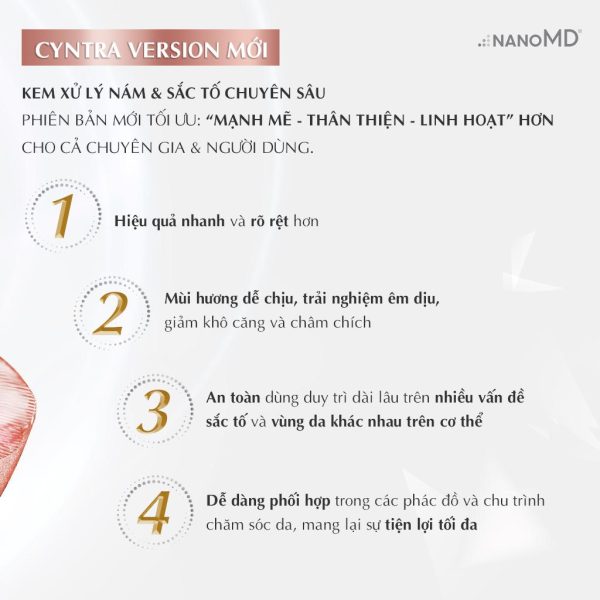 Kem trị nám NanoMD Cyntra Advanced Pigment Corrector - Hình ảnh 6