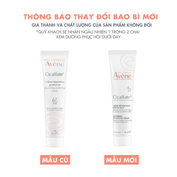 Kem phục hồi làm dịu da Avene Cicalfate+ Repairing Protective Cream - Hình ảnh 8
