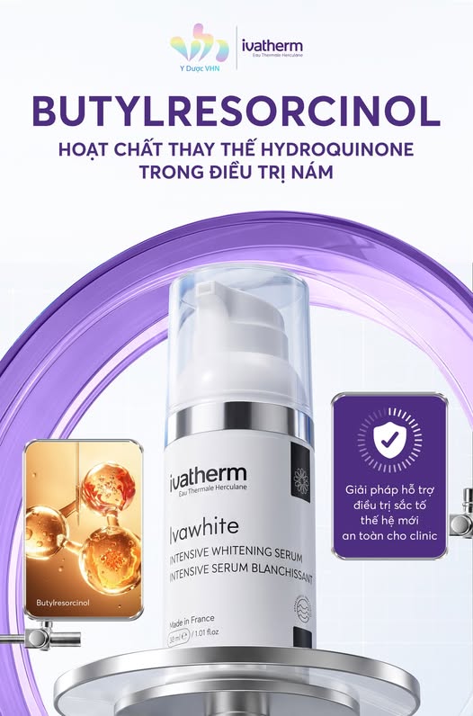 Serum đặc trị nám Ivatherm Ivawhite Intensive Whitening Serum