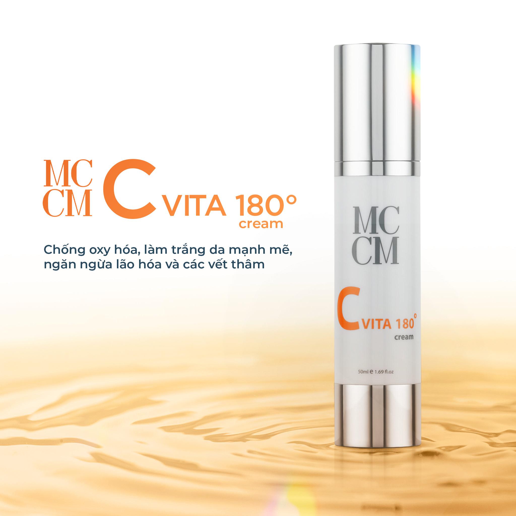 Kem dưỡng trắng da MCCM C Vita 180 Cream