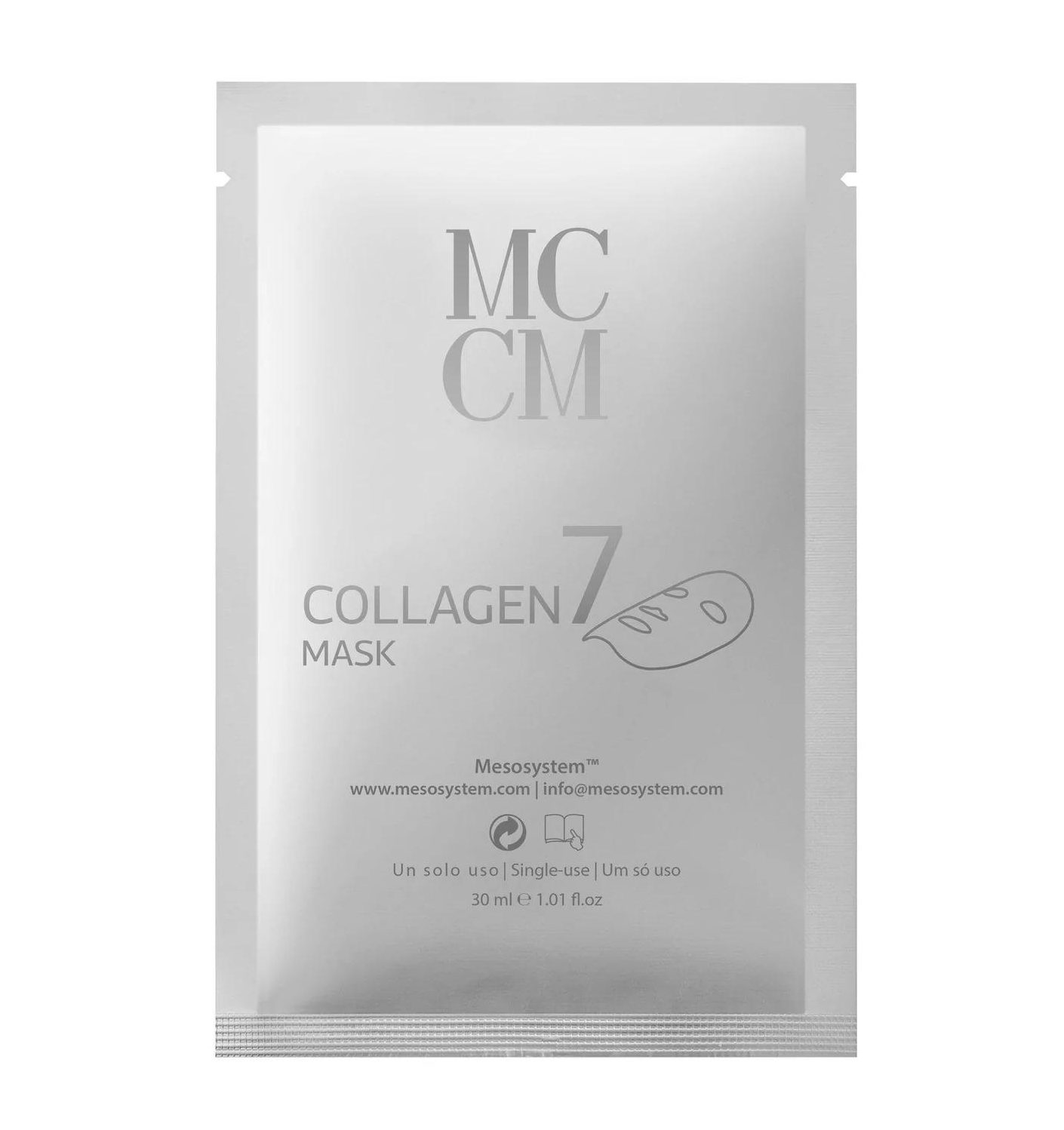 Mặt nạ bổ sung collagen MCCM Collagen 7 Mask