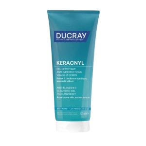 Gel rửa mặt cho da dầu nhờn giảm mụn Ducray Keracnyl Moussant