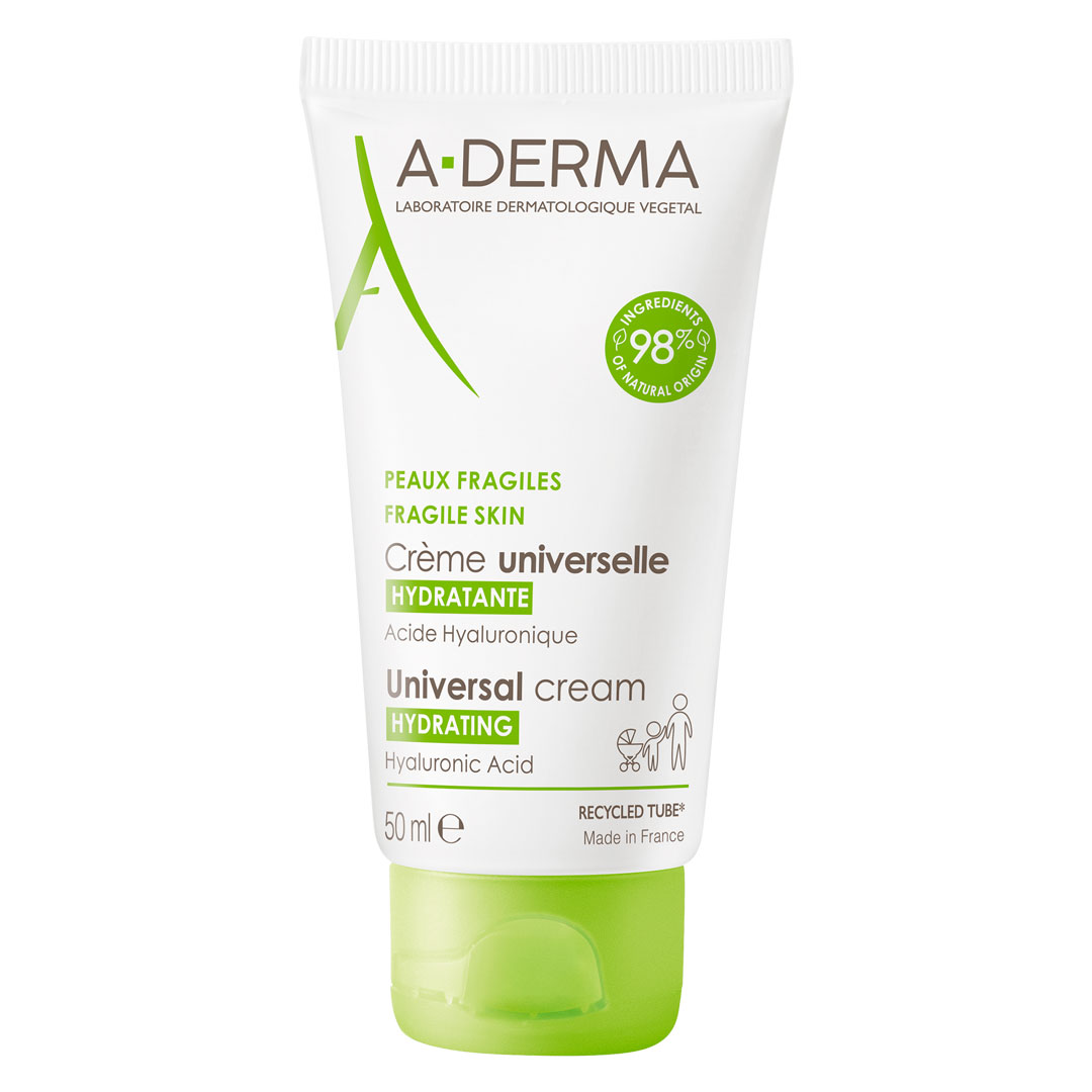 Kem dưỡng ẩm dành cho da mỏng, nhạy cảm A-Derma Hydrating Universal Cream