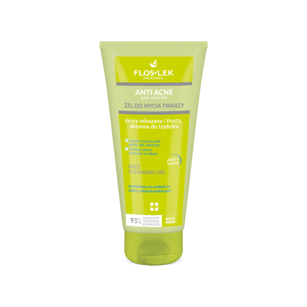 Sữa rửa mặt Floslek Anti Acne Bacterial Face Cleansing Gel - Hình ảnh 2