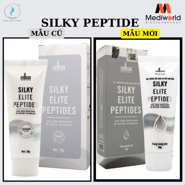 Silky Elite Peptides Gel siêu dưỡng ẩm, sáng da, hỗ trợ làm mờ sạm nám