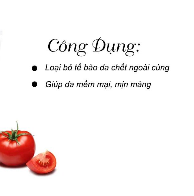 Công Dụng Tomato Granule-Free Micro Exfoliant