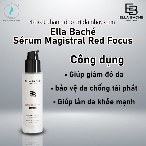 Huyết thanh đặc trị da nhạy cảm Ella Bache Sérum Magistral Red Focus 22.2% - Hình ảnh 2