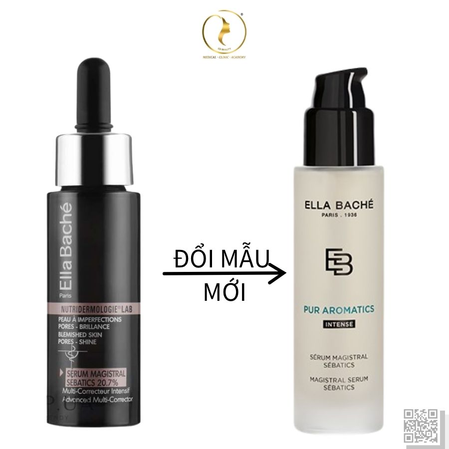 Huyết thanh đặc trị mụn, kháng viêm Ella Bache Magistral Serum Sebatics 20.7%