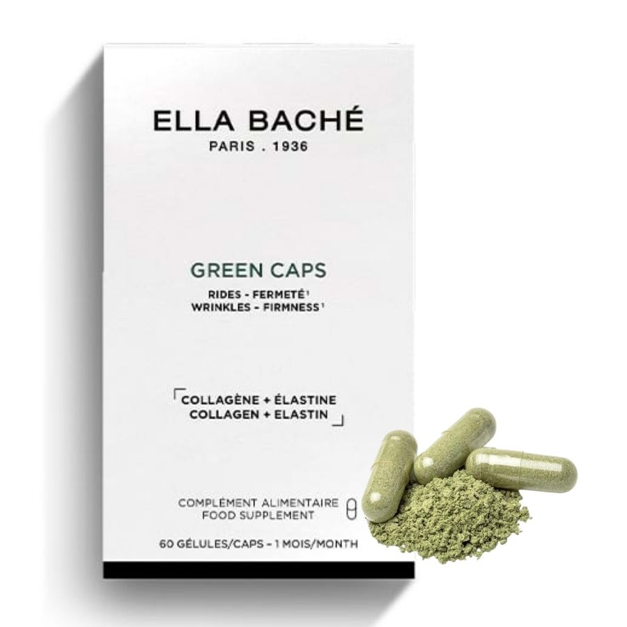 Viên uống trẻ hóa mờ nhăn Ella Bache Green Caps