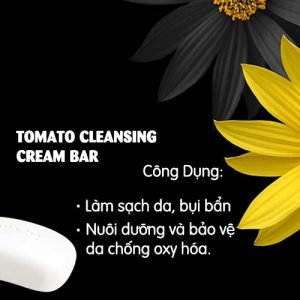 Xà phòng làm sạch Ella Bache Tomato Cleansing Cream Bar - Ảnh 3
